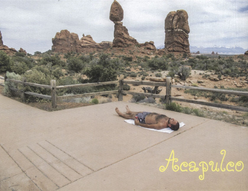 guillermo gudino acapulco anywhere postcards performance contemporary photography sense of place