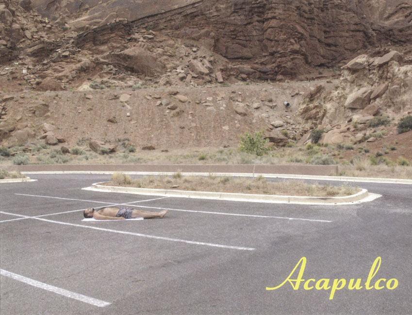 guillermo gudino acapulco anywhere postcards performance contemporary photography sense of place