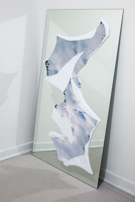 guillermo gudino art islas contemporary landscape abstract photography monet cut-out mirror hand-torn shapes forms selection